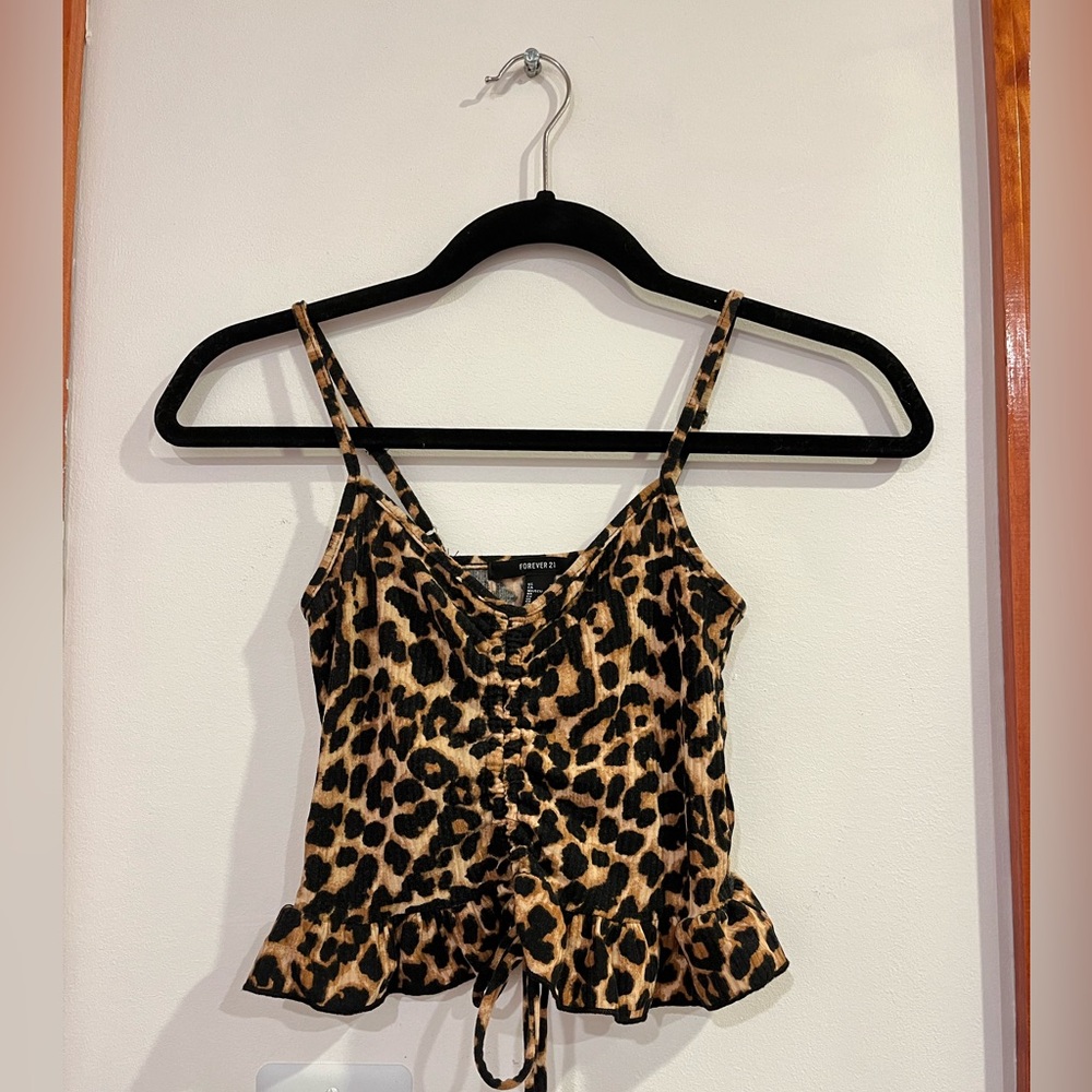 Forever 21 Cheetah Print Top